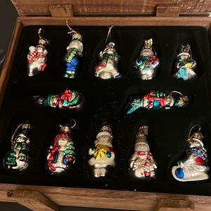 Thomas Puccini Classics Ornaments 2002 with certificate of Authenticity
